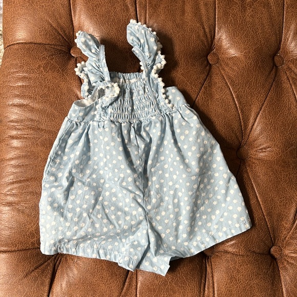 Pippa & Julie polka dot baby romper - like new! - Picture 3 of 4